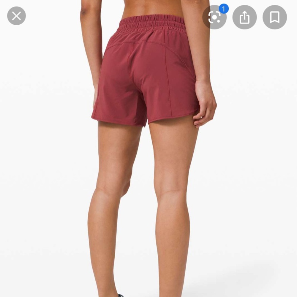 Lululemon track that shorts